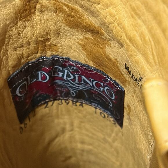 Old Gringo Women’s Western Boots Lila L-1052-3 Size 7B Two Tone Embroidery Bling - Picture 6 of 16